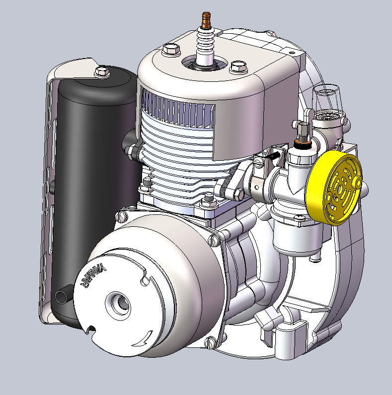 马达2 tempos Yanmar KT-30发动机