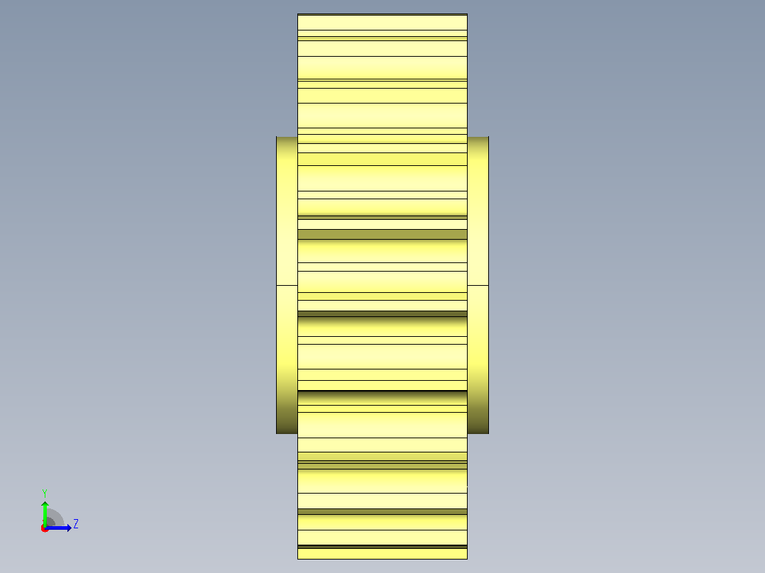 JI 812-21T-R30-C1 SS812系列机加工被动轮左视图