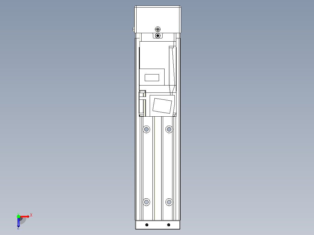 钢基模组TPA-KSR-5002C-200A1-MU-H1俯视图