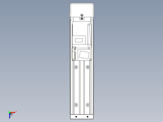 钢基模组TPA-KSR-5002C-200A1-MU-H1俯视缩略图