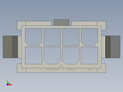MOLEX尼龙连接器39-01-2081前视缩略图