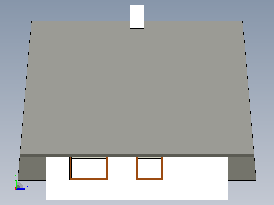 住宅模型2左视图