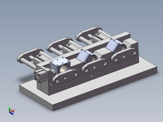 零件数控打孔夹具