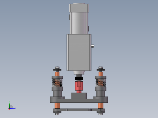 自动气压夹具左视缩略图
