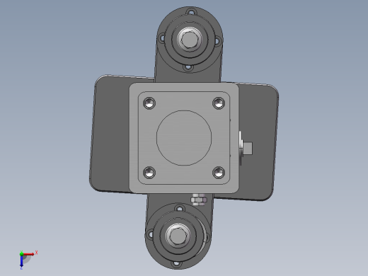 自动气压夹具俯视缩略图