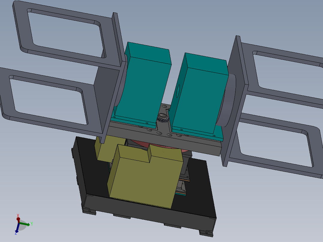 三轴转台sw2016可编辑