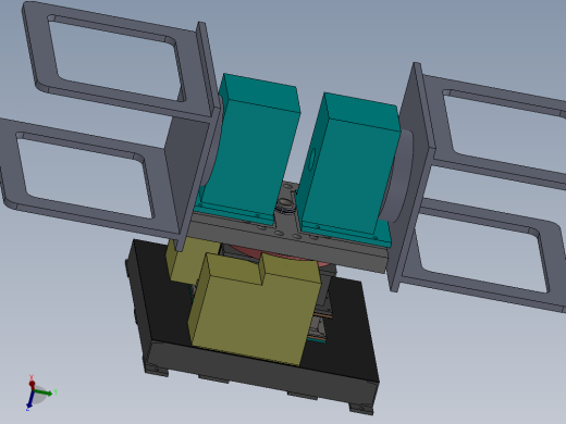 三轴转台sw2016可编辑