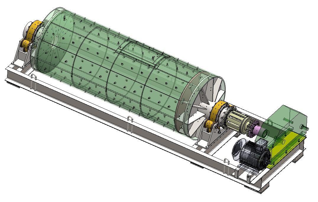 10套 磁选机 破碎机 反击式破碎机 3D模型图纸