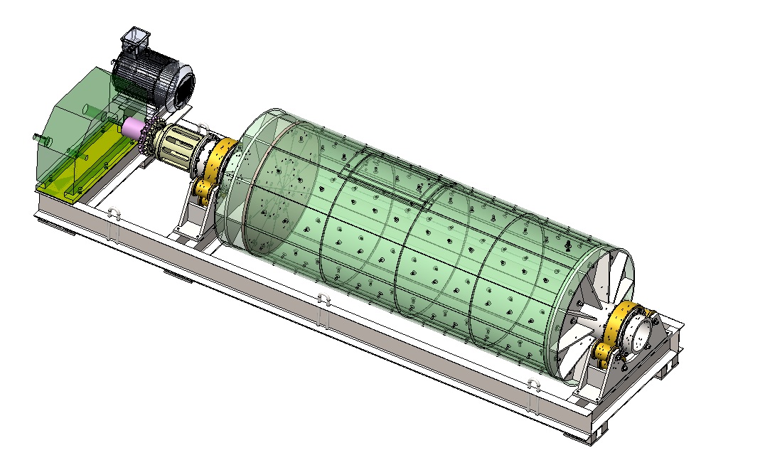 10套 磁选机 破碎机 反击式破碎机 3D模型图纸