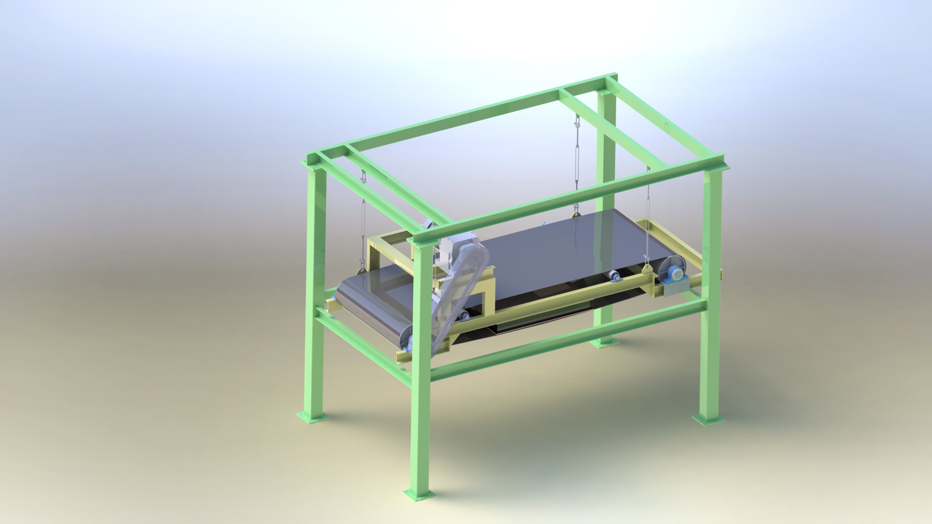 10套 磁选机 破碎机 反击式破碎机 3D模型图纸