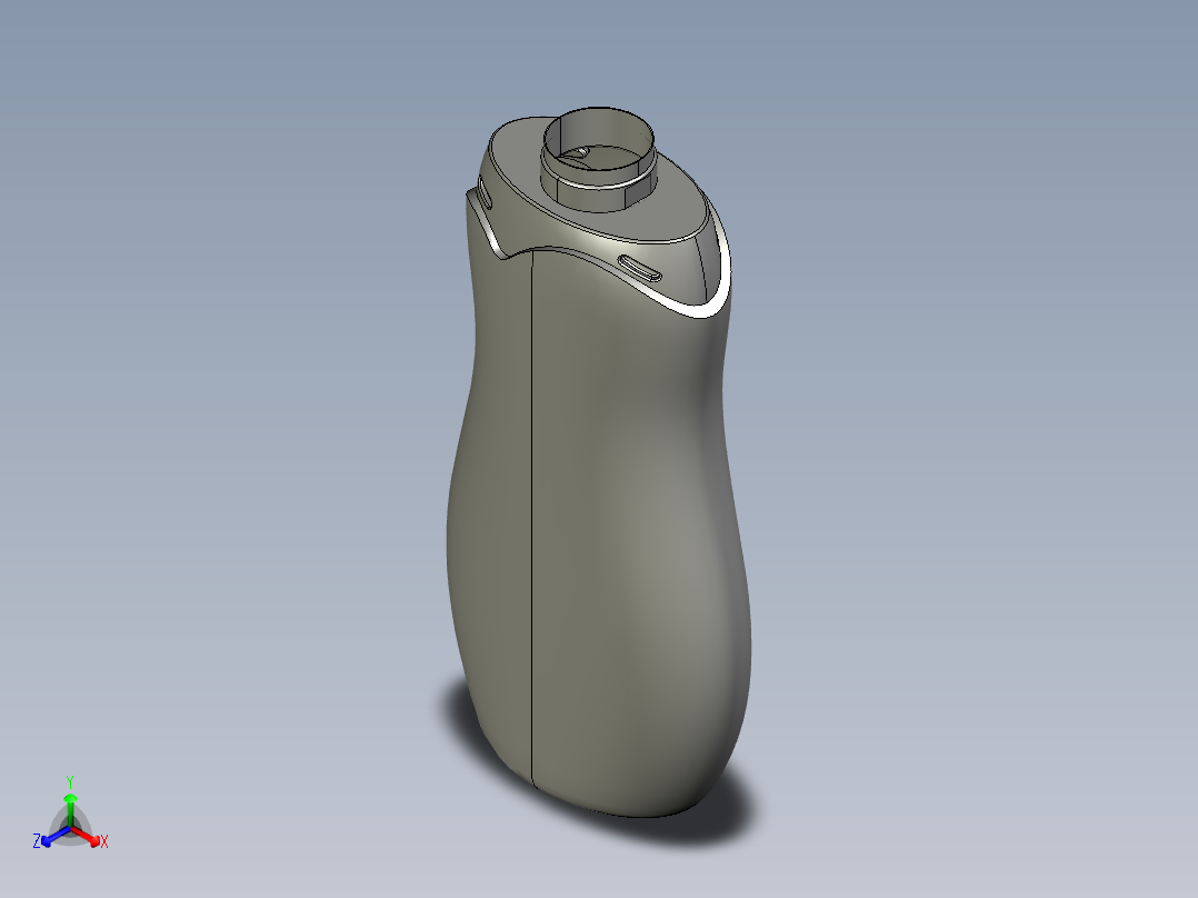 瓶子三维造型设计