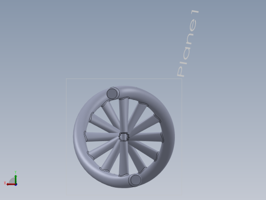 solidworks DNA模型后视缩略图