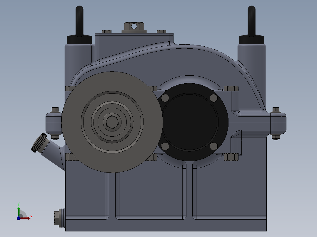 轴承设计前视图