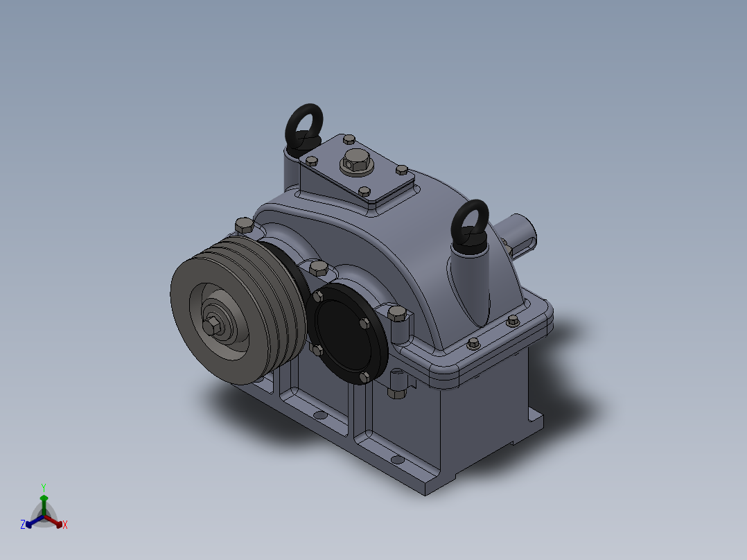 轴承设计正等轴测图