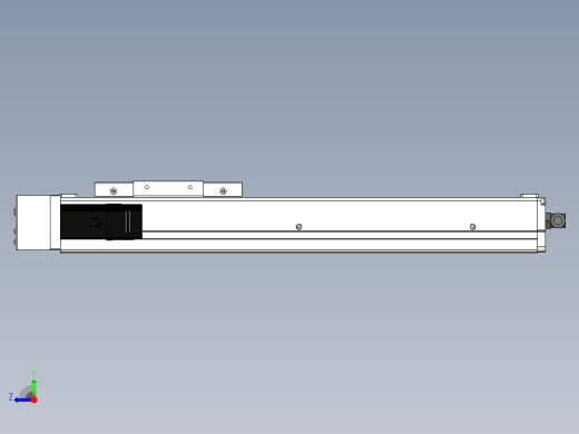 Toyo东佑达直线模组-ECH12-300-BL-100W右视缩略图