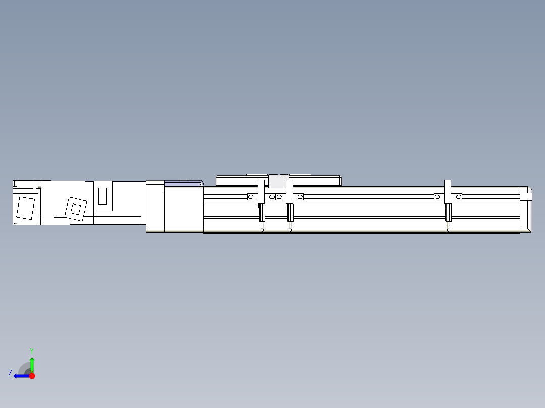 Toyo东佑达直线模组-ETH6M-BC-150-M10B右视图