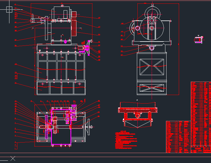 AWC机架现场扩孔机设计(论文+DWG图纸)