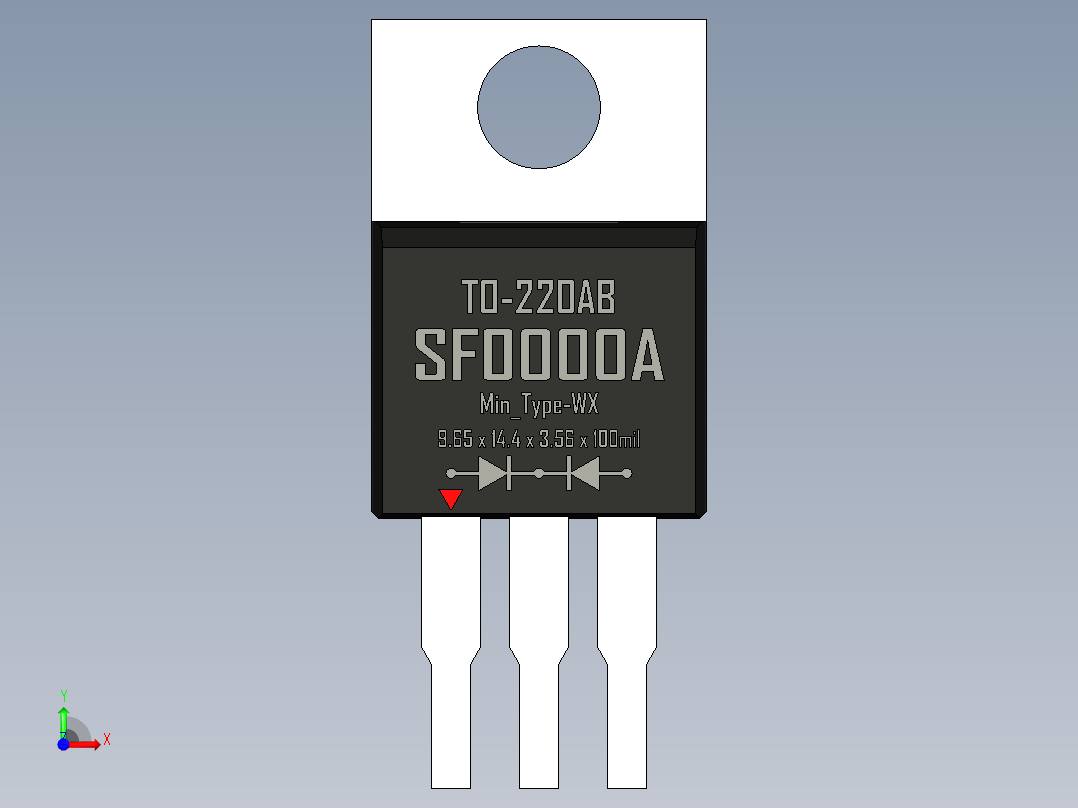 二极管-TO-220AB_Min_Type-WX_rev1.1前视图