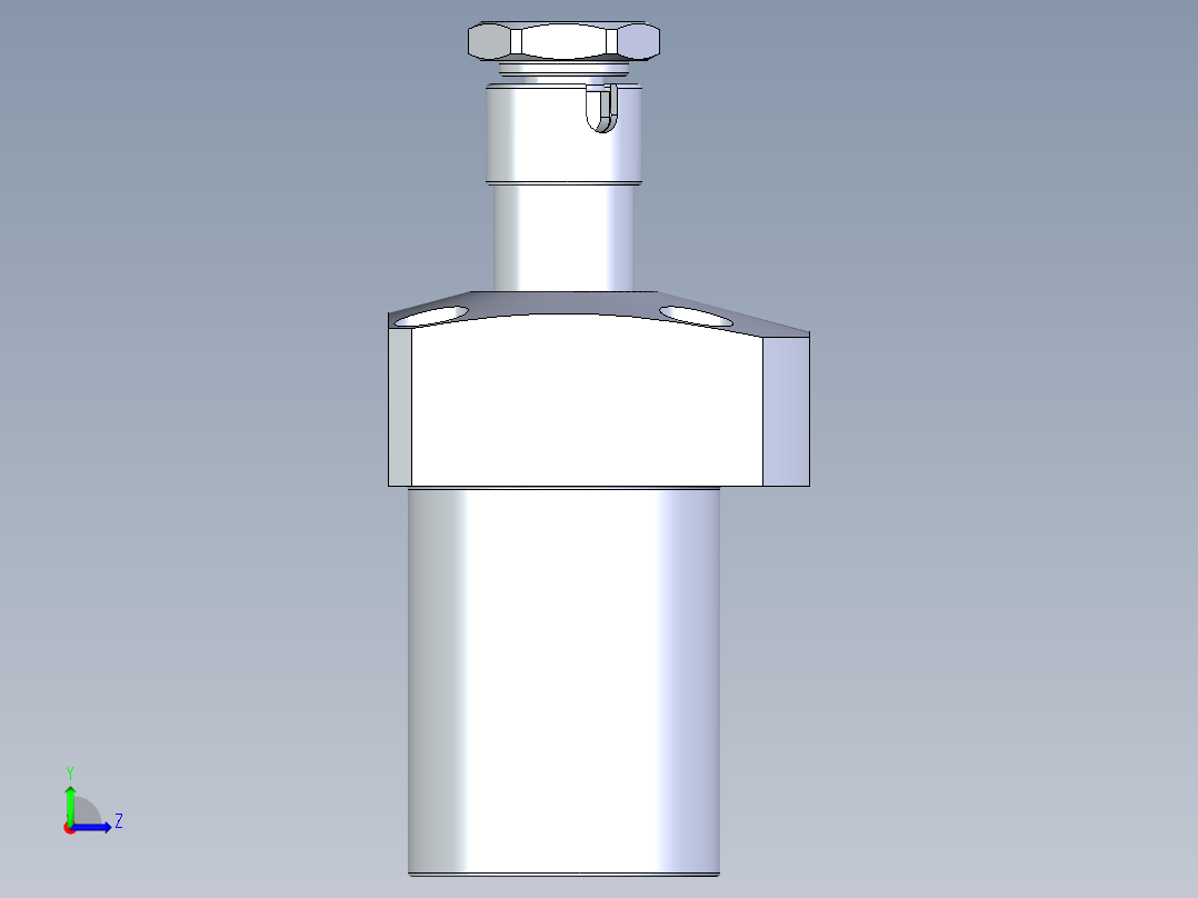 KOSMEKLT0400-SL-Y60多系列多零件图纸模型多系列多零件图纸模型左视图