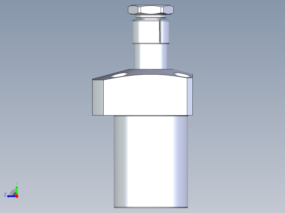 KOSMEKLT0400-SL-Y60多系列多零件图纸模型多系列多零件图纸模型右视图