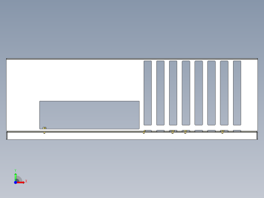 适用于模组的 ATX 标准底座前视缩略图