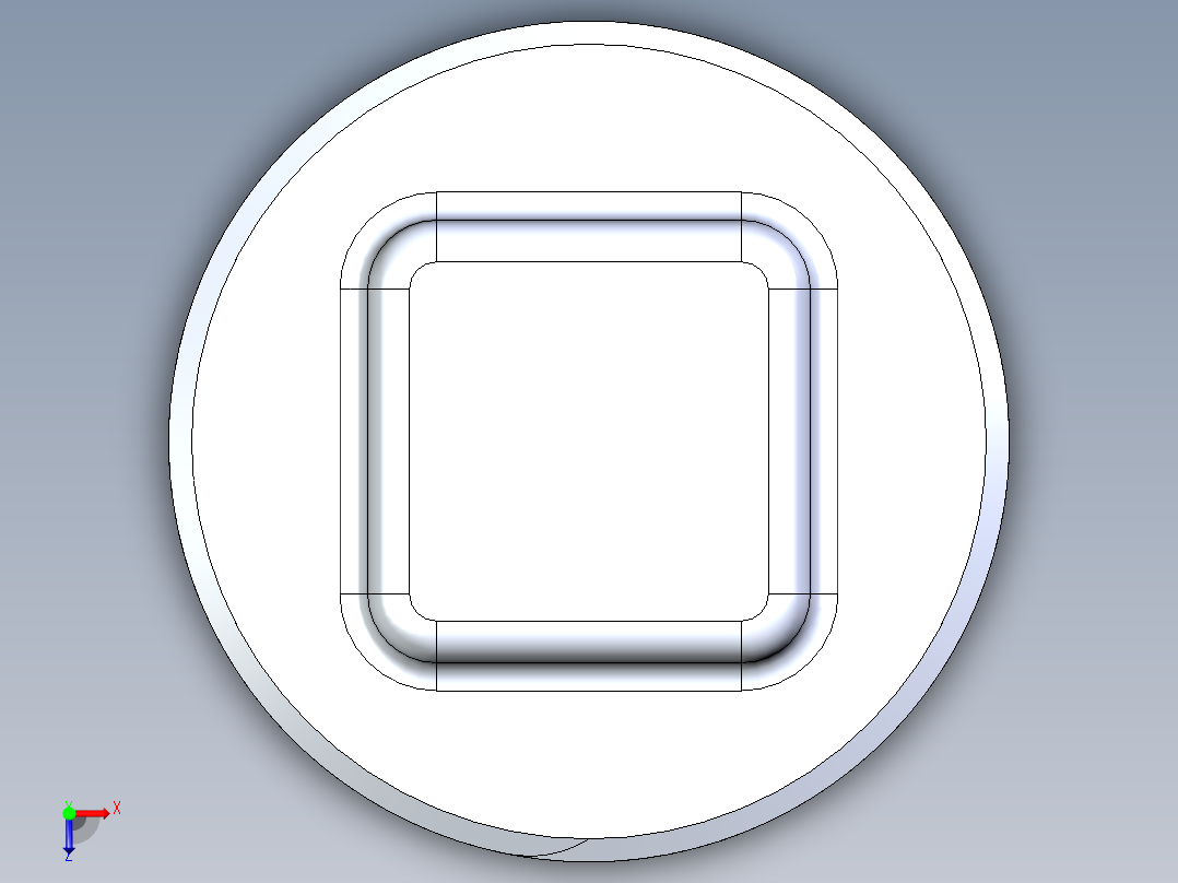 船舶管路系统S24B_SeaDrainPLUS_CleanPlug-MPT_37E177001_1-1-2in Sea Drain Plus - Plug - MPT俯视图