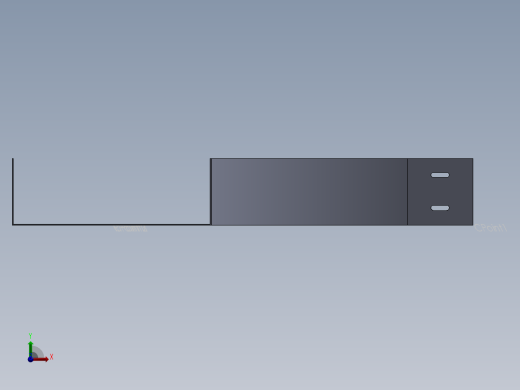 cable tray tee前视缩略图