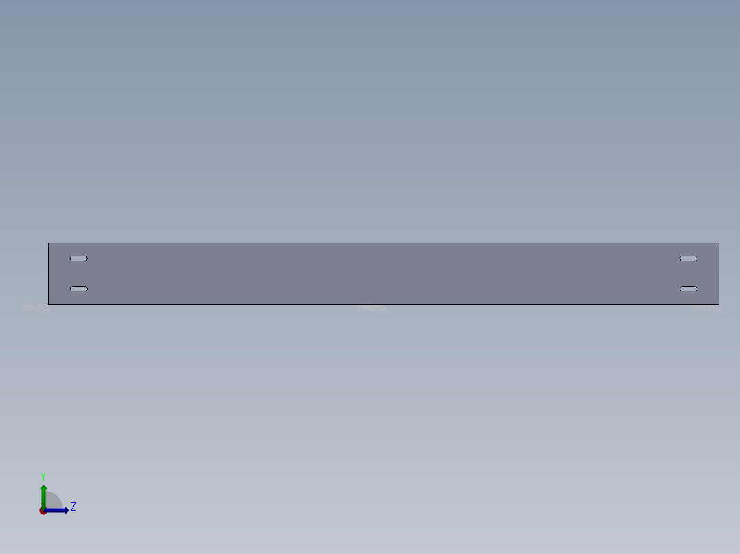 cable tray tee左视图
