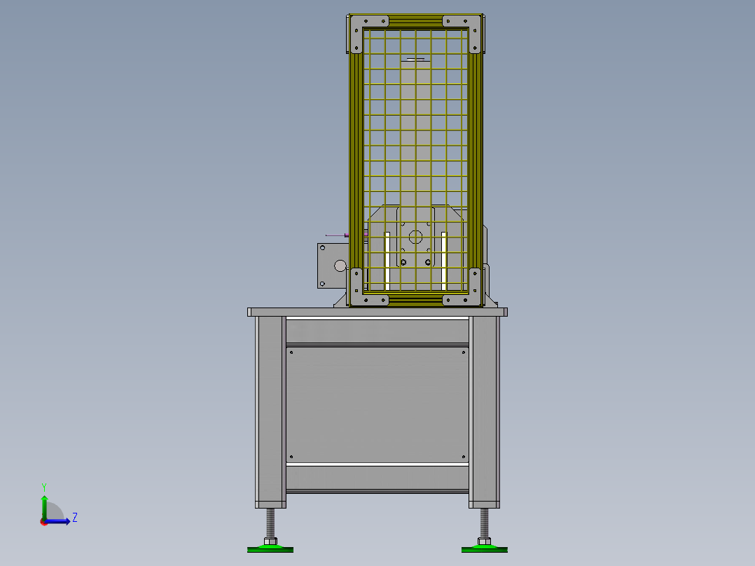 卧式双头油封压机-亚太后桥总成左视图