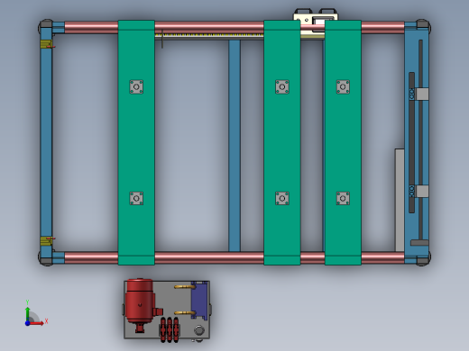 中空板封边机前视缩略图