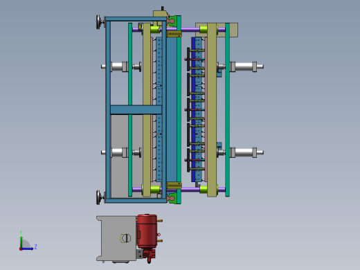 中空板封边机左视缩略图