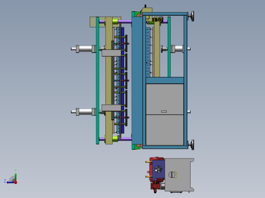 中空板封边机右视缩略图
