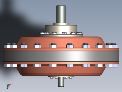 行星齿轮箱俯视缩略图