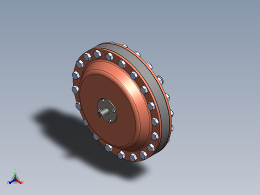 行星齿轮箱正等轴测缩略图