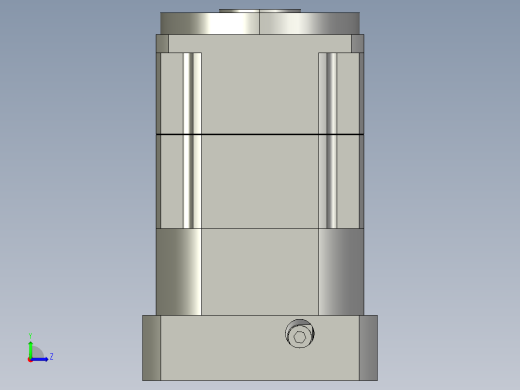 斜齿孔PGH115-L2 22-110-145-M8.STEP左视缩略图