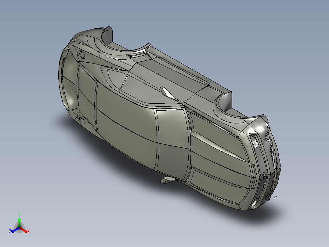 汽车车身 (59)正等轴测图