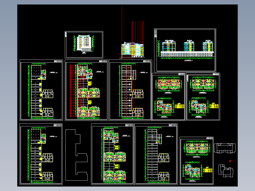 南港方案住宅施工图