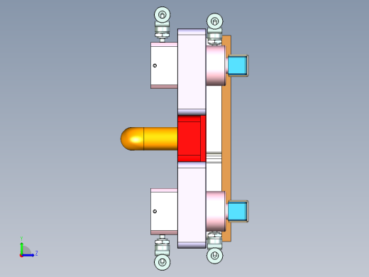 R3-CNC3笔记本CNC工装夹具三维模型-1208左视缩略图
