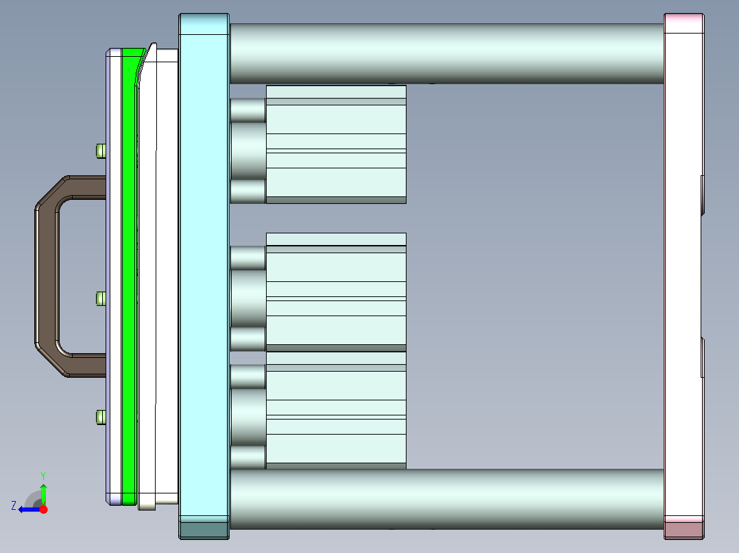 TP300-C-CNC3笔记本CNC工装夹具三维模型-0506右视图