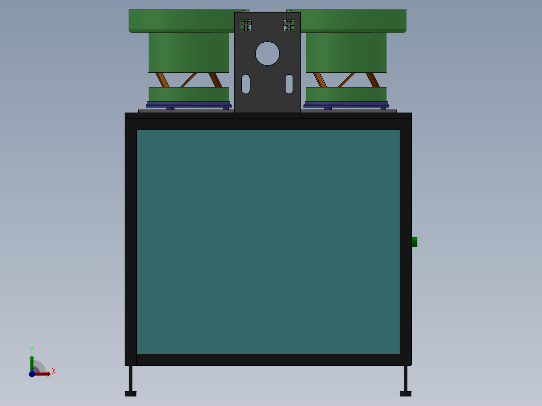 适配器插头自动化振动盘上料机sw17前视图