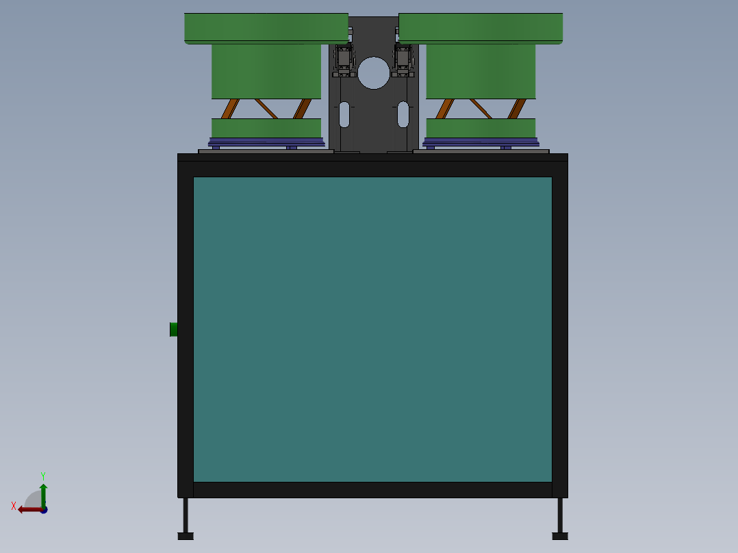 适配器插头自动化振动盘上料机sw17后视图