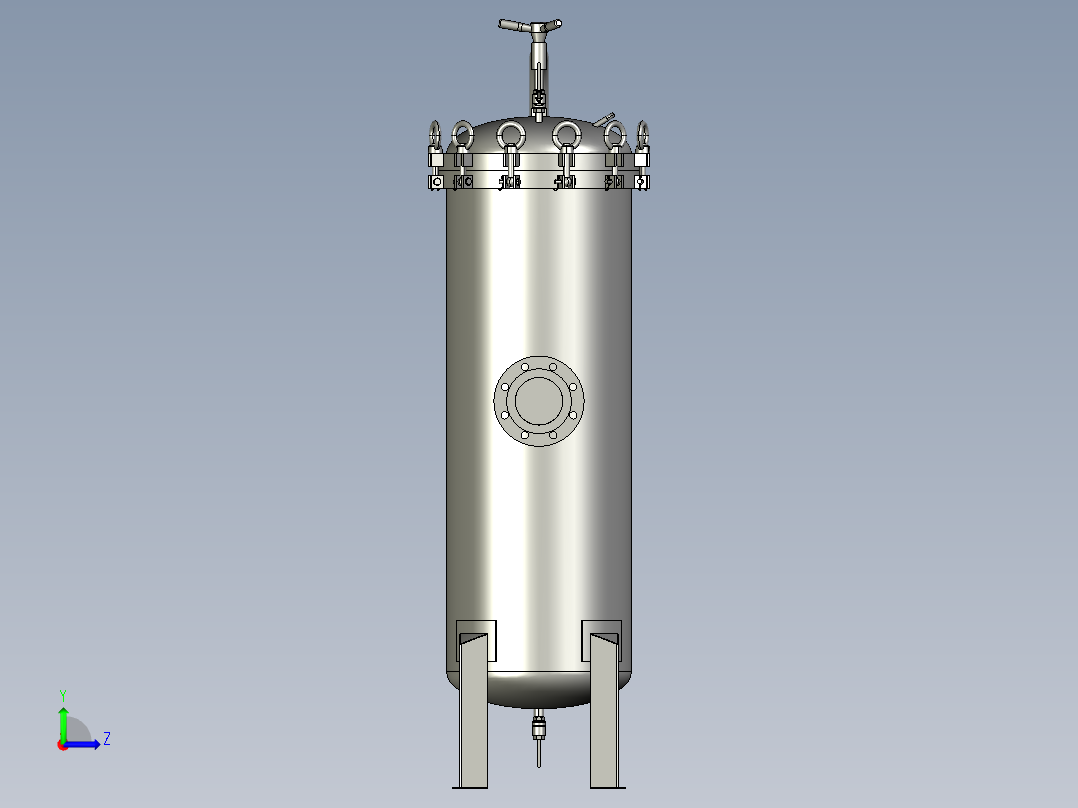 大流量滤芯过滤器2024.7.23左视图