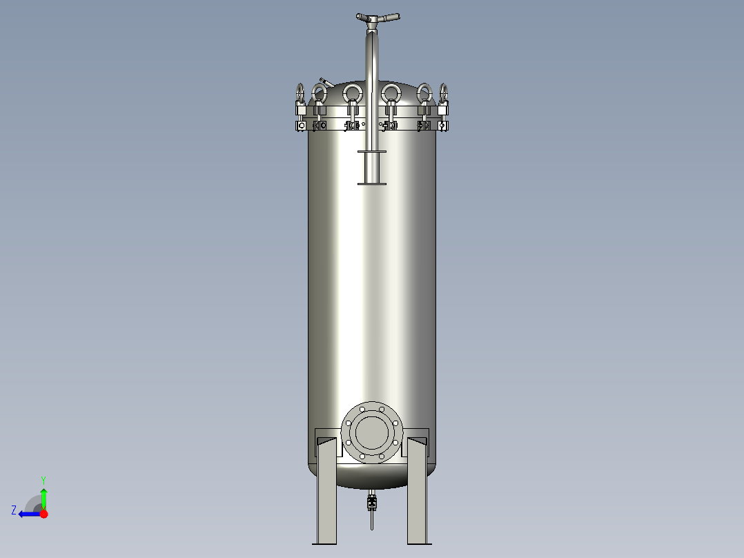大流量滤芯过滤器2024.7.23右视图