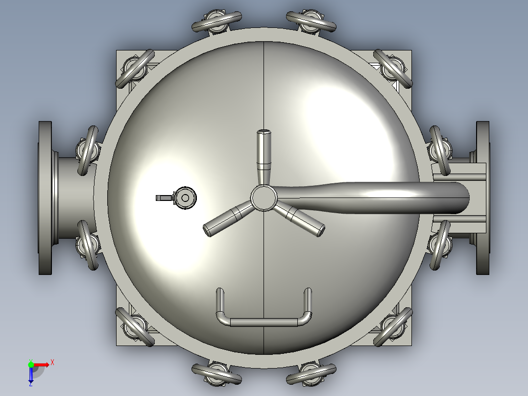 大流量滤芯过滤器2024.7.23俯视图