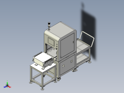 电芯气密测试工站step