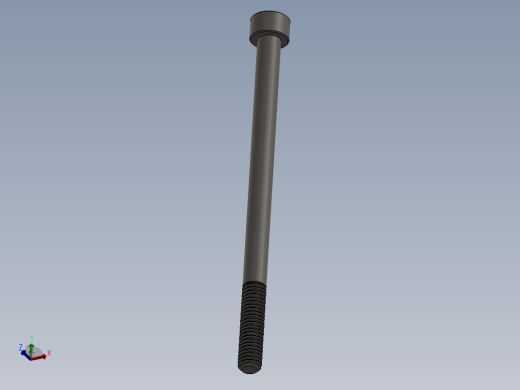 Screw_DIN_912_M6x95_A2.SLDPRT公制内六角螺钉