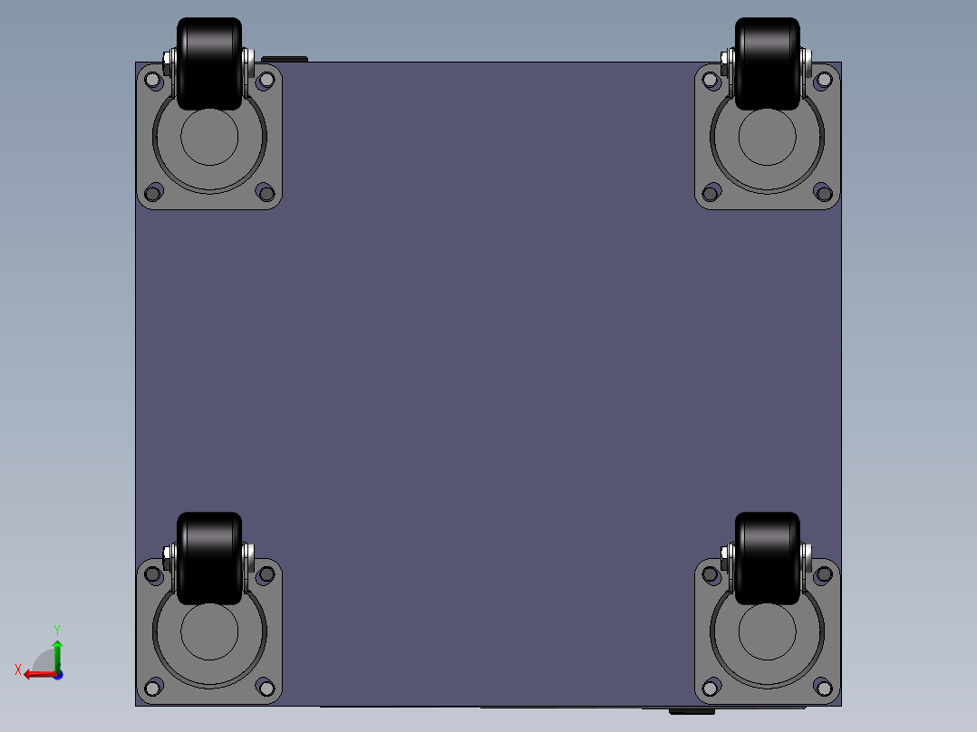 电控柜、立式小型电控柜后视图