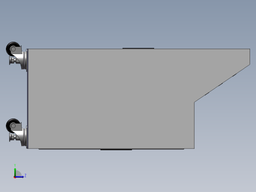 电控柜、立式小型电控柜左视缩略图