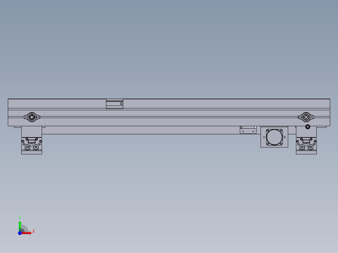 宽度可调节的皮带输送机