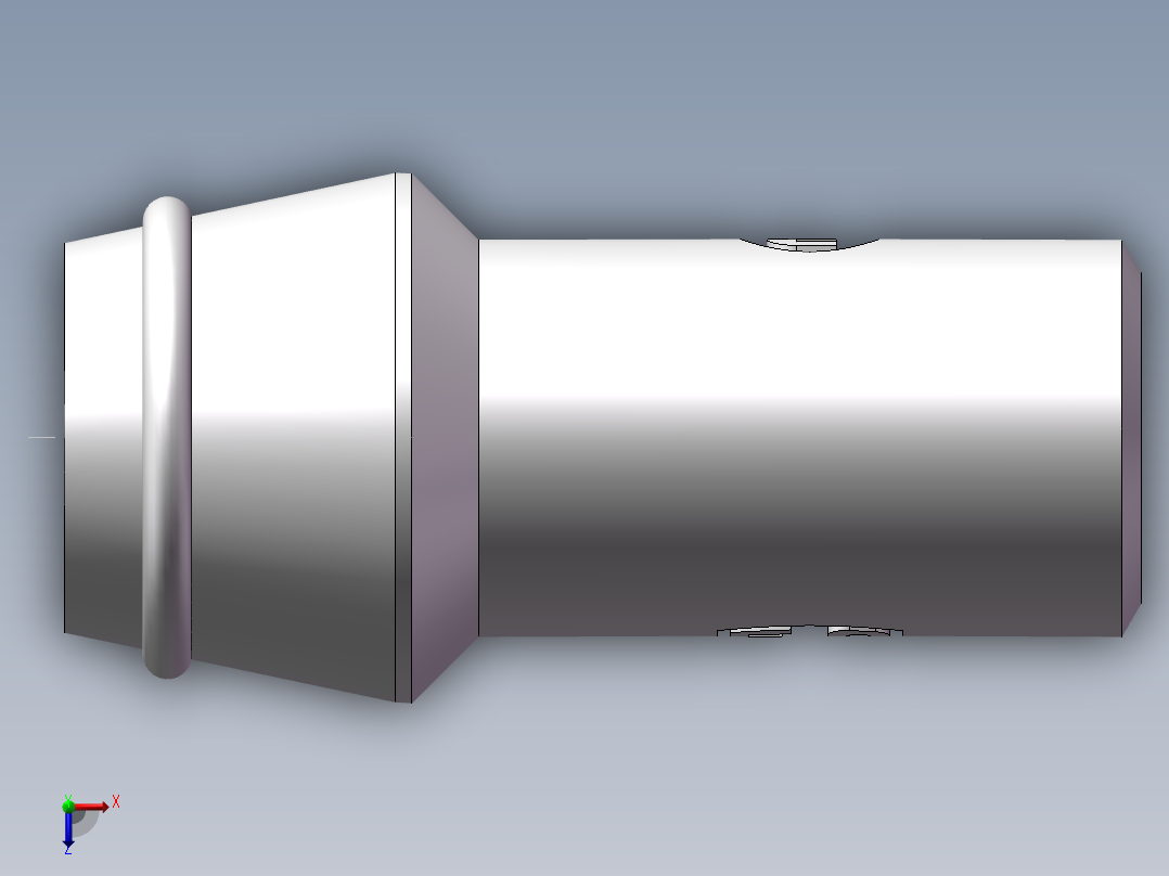 90度焊接接头、SKA12X2俯视图